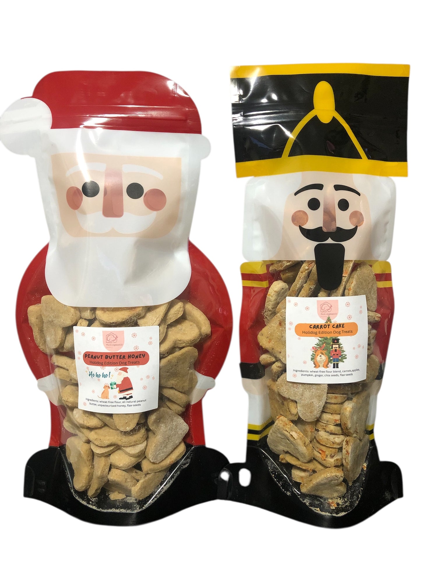 Holidog Santa Clause - Christmas Collection: Peanut Butter & Honey Dog Treats