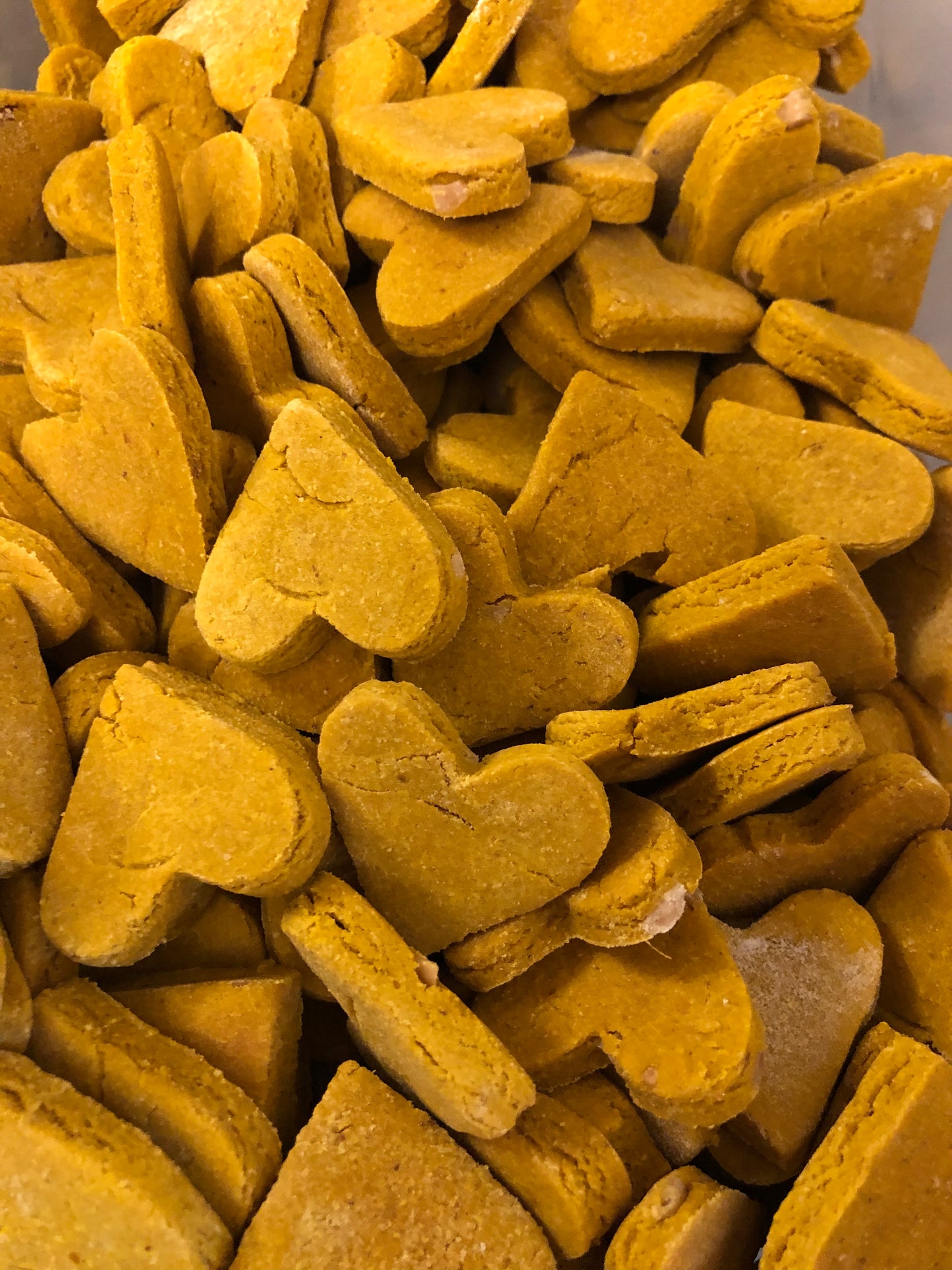 Pumpkin & Peanut Butter Dog Treats – Wheat-Free & All Natural